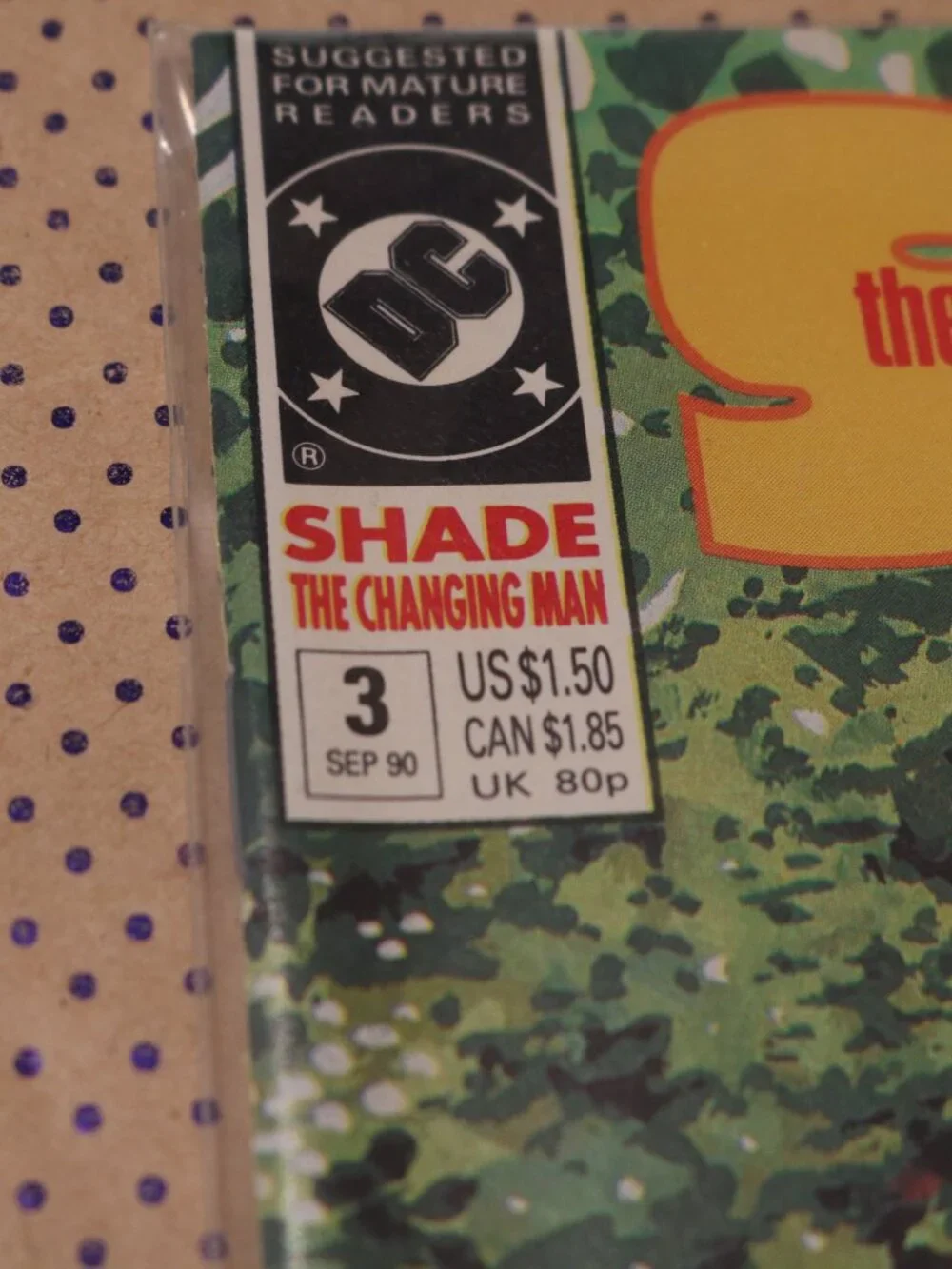 Shade the Changing Man #3 Comic